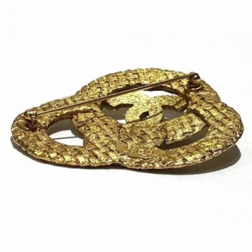 Pre-owned Metal chanel-jewelry