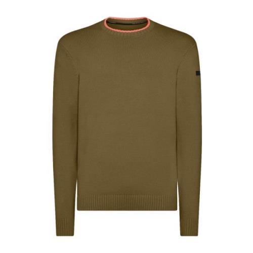 Grønn Khaki Bomull Jersey