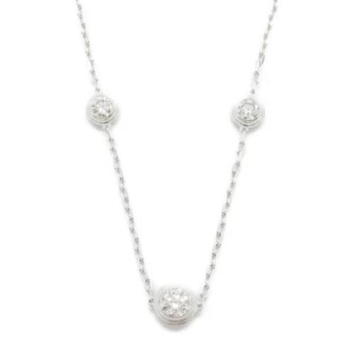 Pre-owned White Gold necklaces