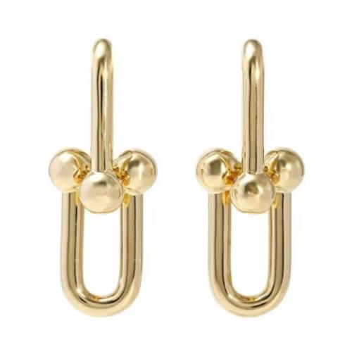 Pre-owned Yellow Gold earrings