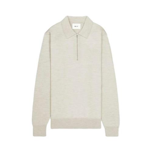 Myk Ull Zip Polo Sweater