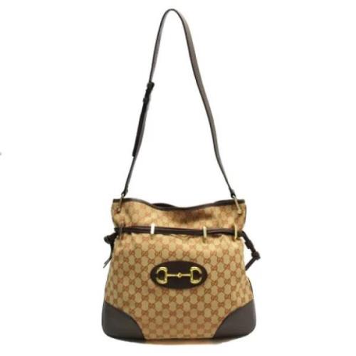 Pre-owned Canvas gucci-bags