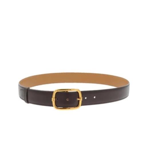 Pre-owned Leather belts