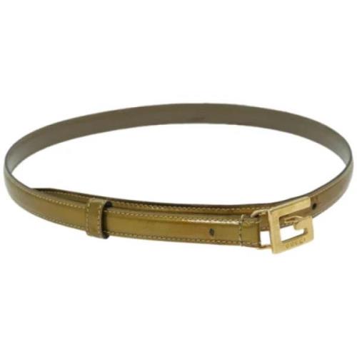 Pre-owned Leather belts