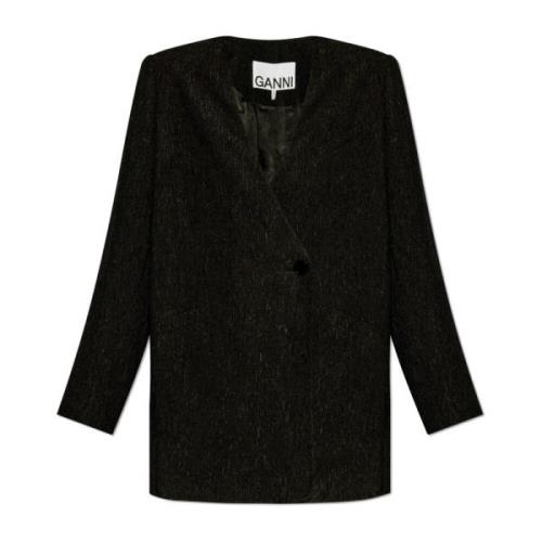 Blazer i spesiell teksturstoff