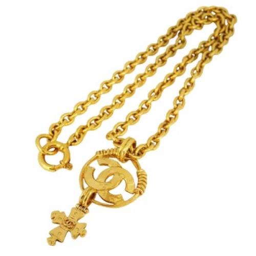 Pre-owned Metal chanel-jewelry