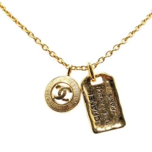 Pre-owned Metal chanel-jewelry