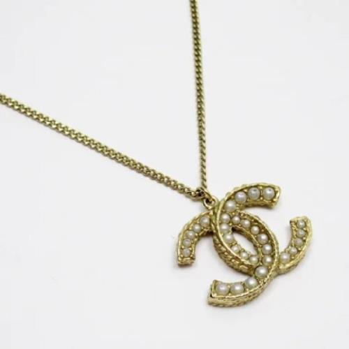 Pre-owned Metal chanel-jewelry