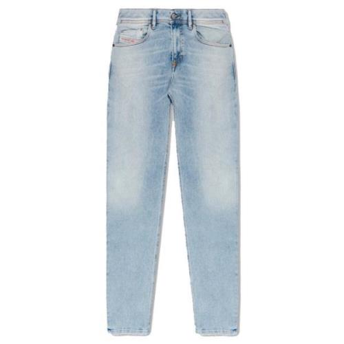 Lys Blå Skinny Fit Denim Jeans