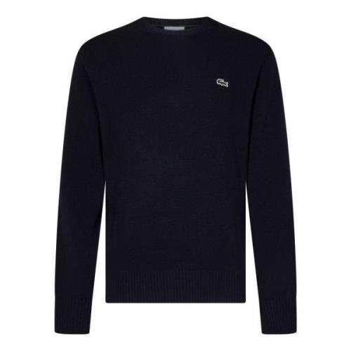 Blå Crewneck Ullgenser Aw24