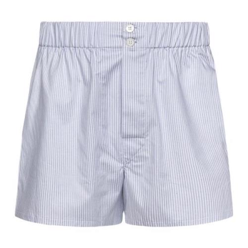 Hvit Micro Stripe Boxershorts