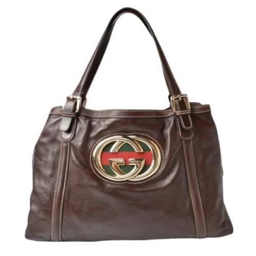 Pre-owned Leather gucci-bags