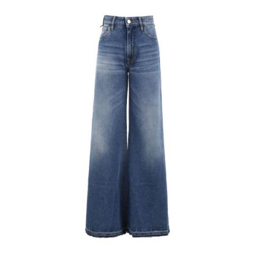 Blå Denim Jeans Modell 442P536