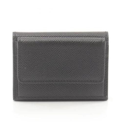 Pre-owned Leather wallets