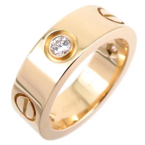 Pre-owned Yellow Gold rings