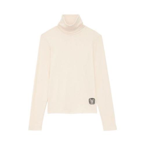 Matthieu ecru turtleneck top - Matthieu ecru turtleneck top