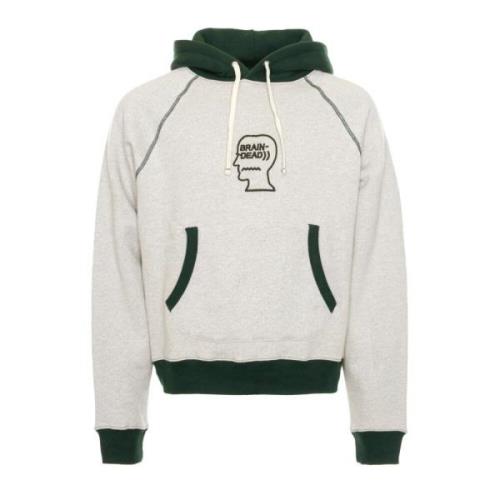 Logo Head Raglan Fleece Hoodie