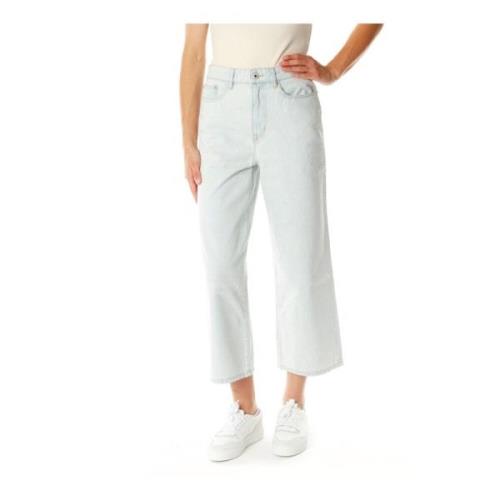 Cropped Wide Leg Jeans