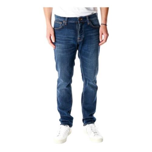 Slim Straight Fit Jeans med Comfort Stretch