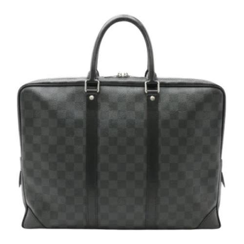 Pre-owned Canvas briefcases