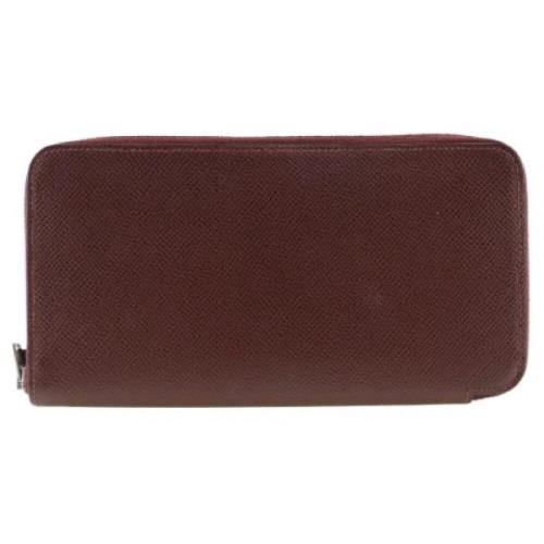 Pre-owned Leather wallets