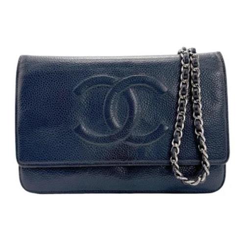 Pre-owned Leather chanel-bags