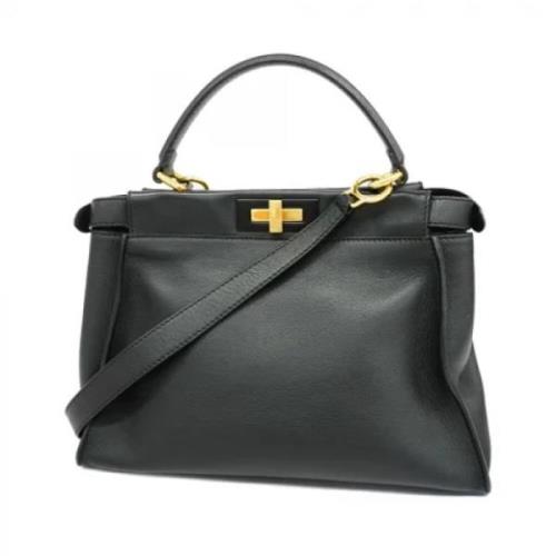 Pre-owned Leather fendi-bags