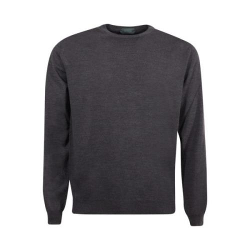 Anthracite Flounce Krage Sweater