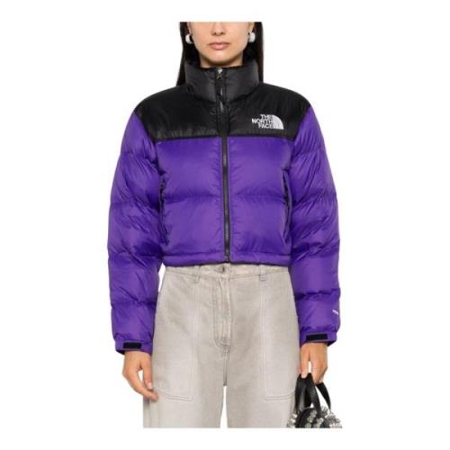 Cropped Nuptse Pufferjakke