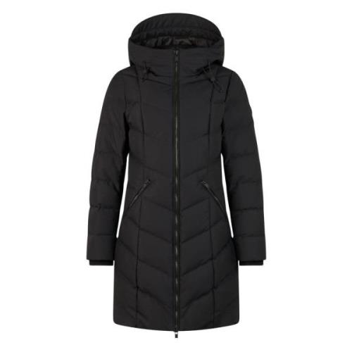 Svart Cloud Parka Jakke