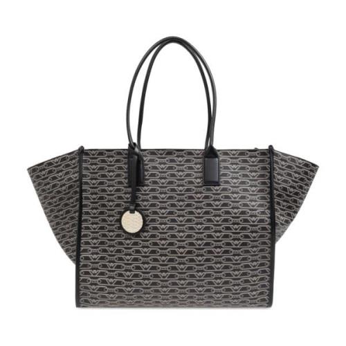 Shopper veske med monogram