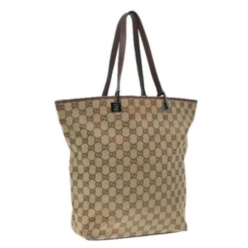 Pre-owned Canvas gucci-bags