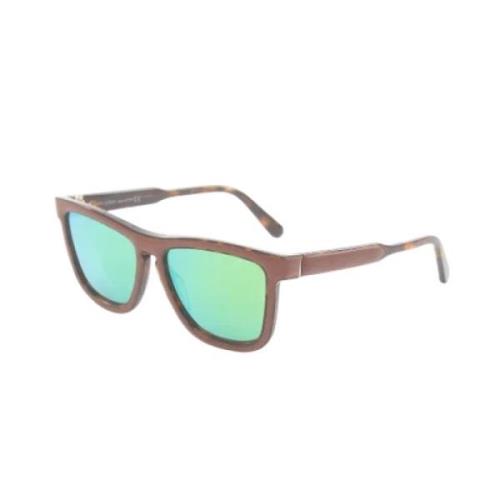 Pre-owned Leather sunglasses