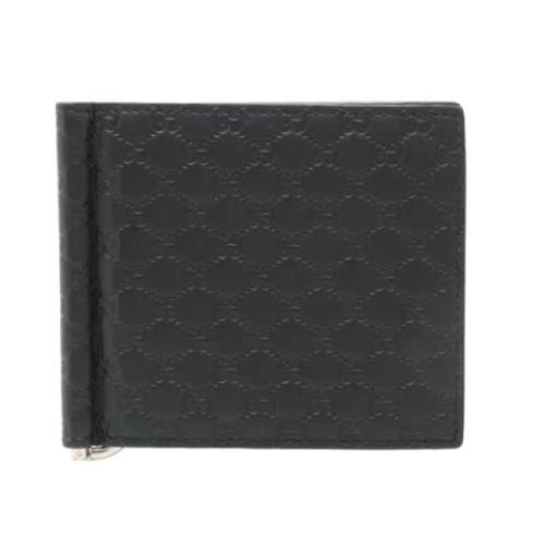 Pre-owned Leather wallets