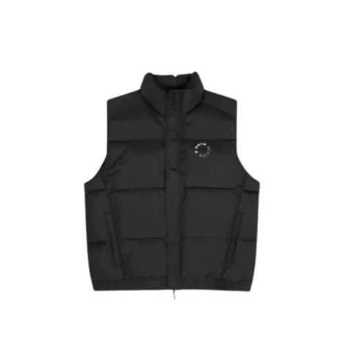 Sort Puffer Vest for Weekendstil