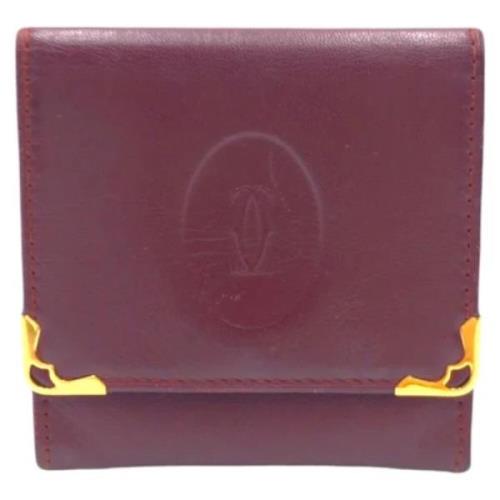 Pre-owned Leather wallets