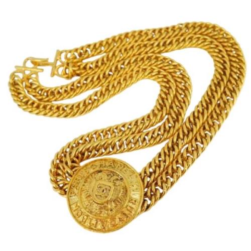 Pre-owned Fabric chanel-jewelry