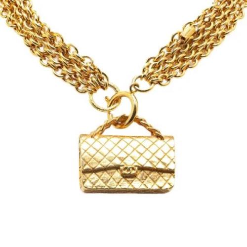 Pre-owned Metal chanel-jewelry