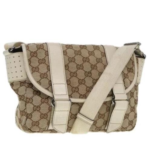 Pre-owned Canvas gucci-bags