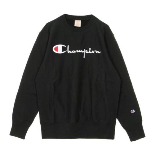 Svart Lett Crewneck Sweatshirt