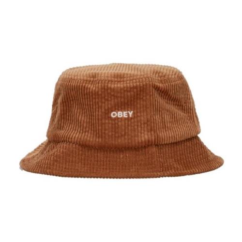 Modig Cord Bucket Hat Brun