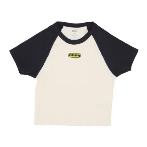 Stevie Cropped Tee Ubleket Kortermet