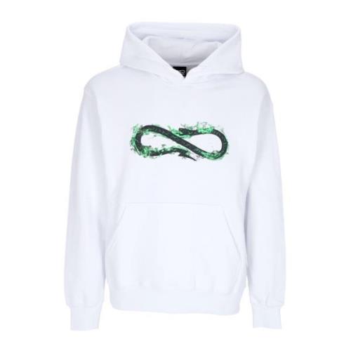 Fire Logo Hoodie Hvit