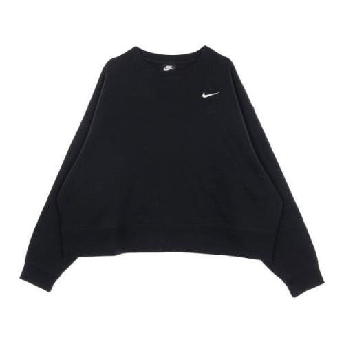 Sportswear Crew Neck Sweatshirt Svart/Hvit