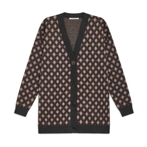 Pois Jacquard Cardigan