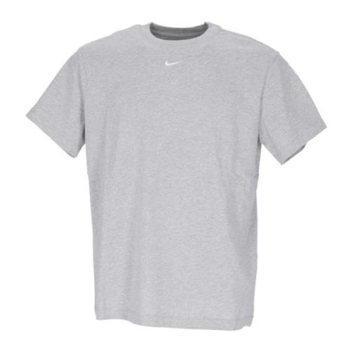 Essentials Tee Dk Gray Heather/Hvit