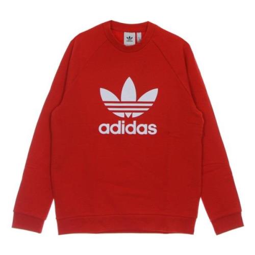 Rød/Hvit Lett Crewneck Sweatshirt