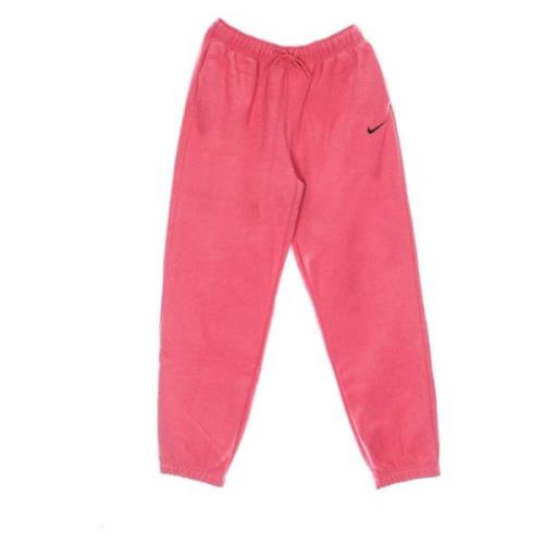 Plush High Rise Jogger Sweatpants Rosa/Svart