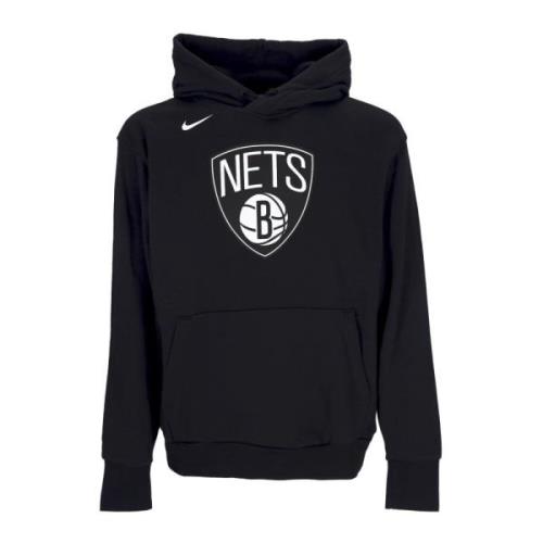 Brooklyn Nets Fleece Hoodie Svart