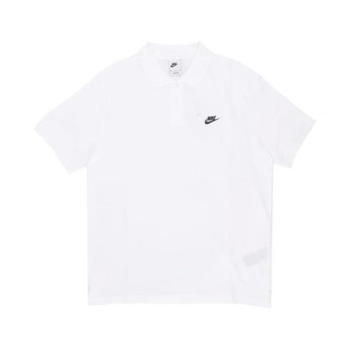 Essential Pique Polo Shirt Hvit/svart